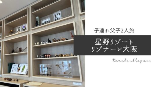 ５歳の息子と２人旅  〜星野リゾート リゾナーレ大阪に宿泊〜