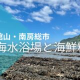 【子連れ館山・南房総市旅行】子供と海水浴&磯遊び！新鮮な魚介と浜焼きが最高すぎた！！