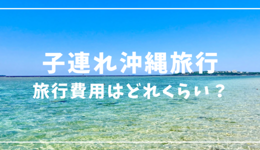 子連れ沖縄旅行の費用はいくら？3年分の費用を公開【3泊4日〜4泊5日】