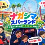 【体験記】ナガシマスパーランドに小学生と行ってきた！大観覧車・ゴーカート・釣りスピリッツを満喫♪